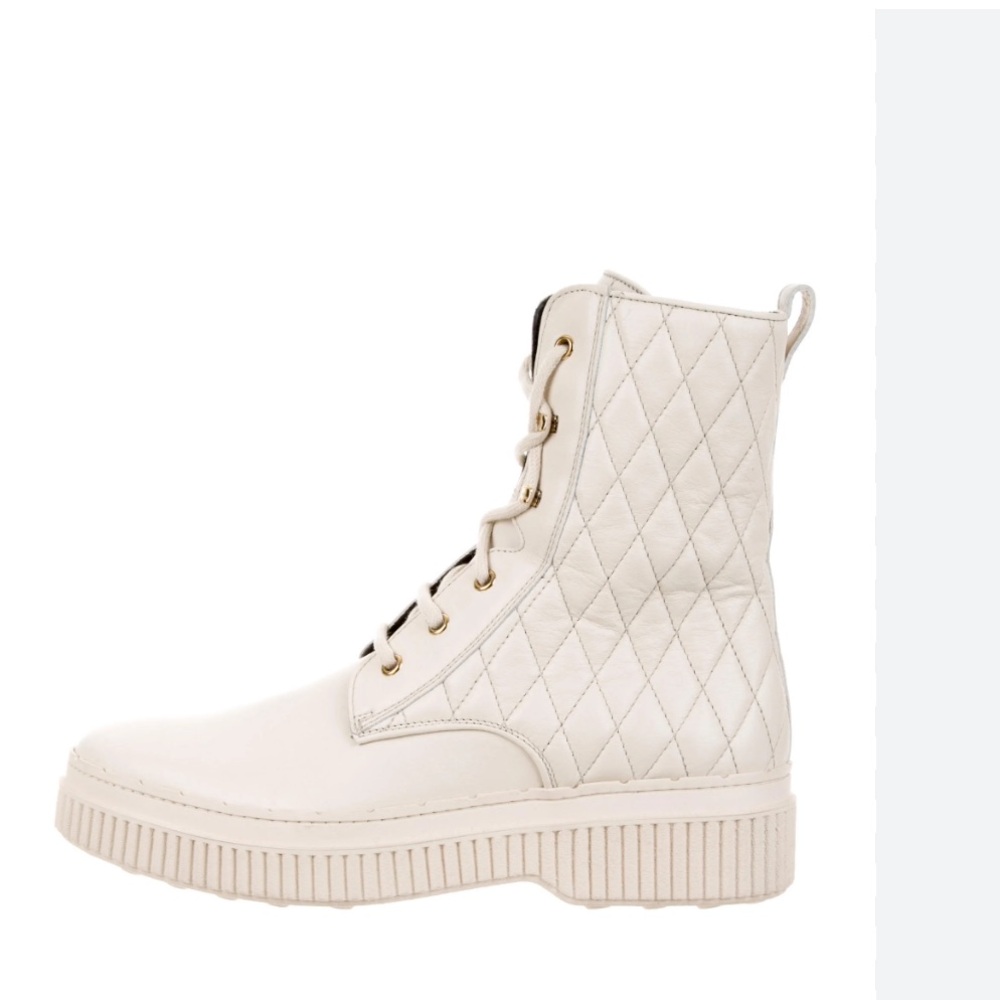 Tod’s Quilted combat boot - Picture 9 of 11